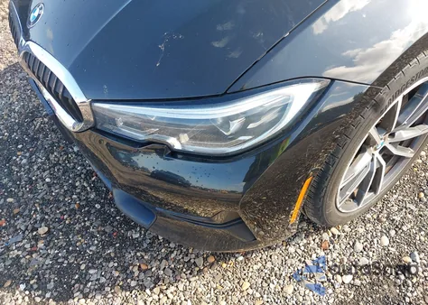 2019 BMW 330I xDrive from USA, damaged, VIN 3MW5R7J56K8B02066